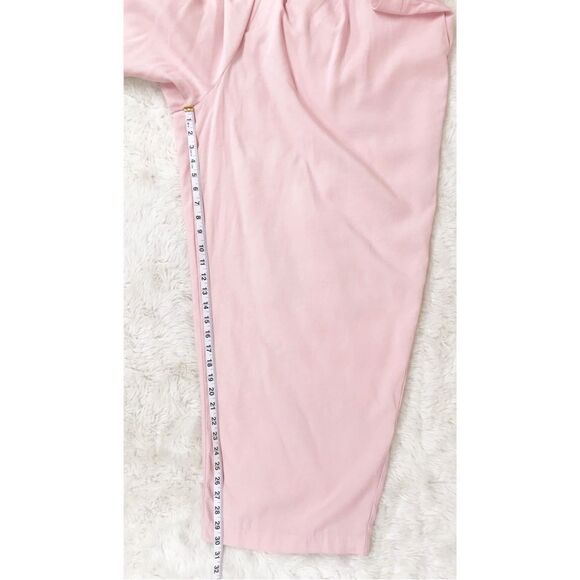 ELOQUII Blush Pink Ankle‎ Length Trouser Pant Lightweight Pastel Career Size 28 - Picture 12 of 12